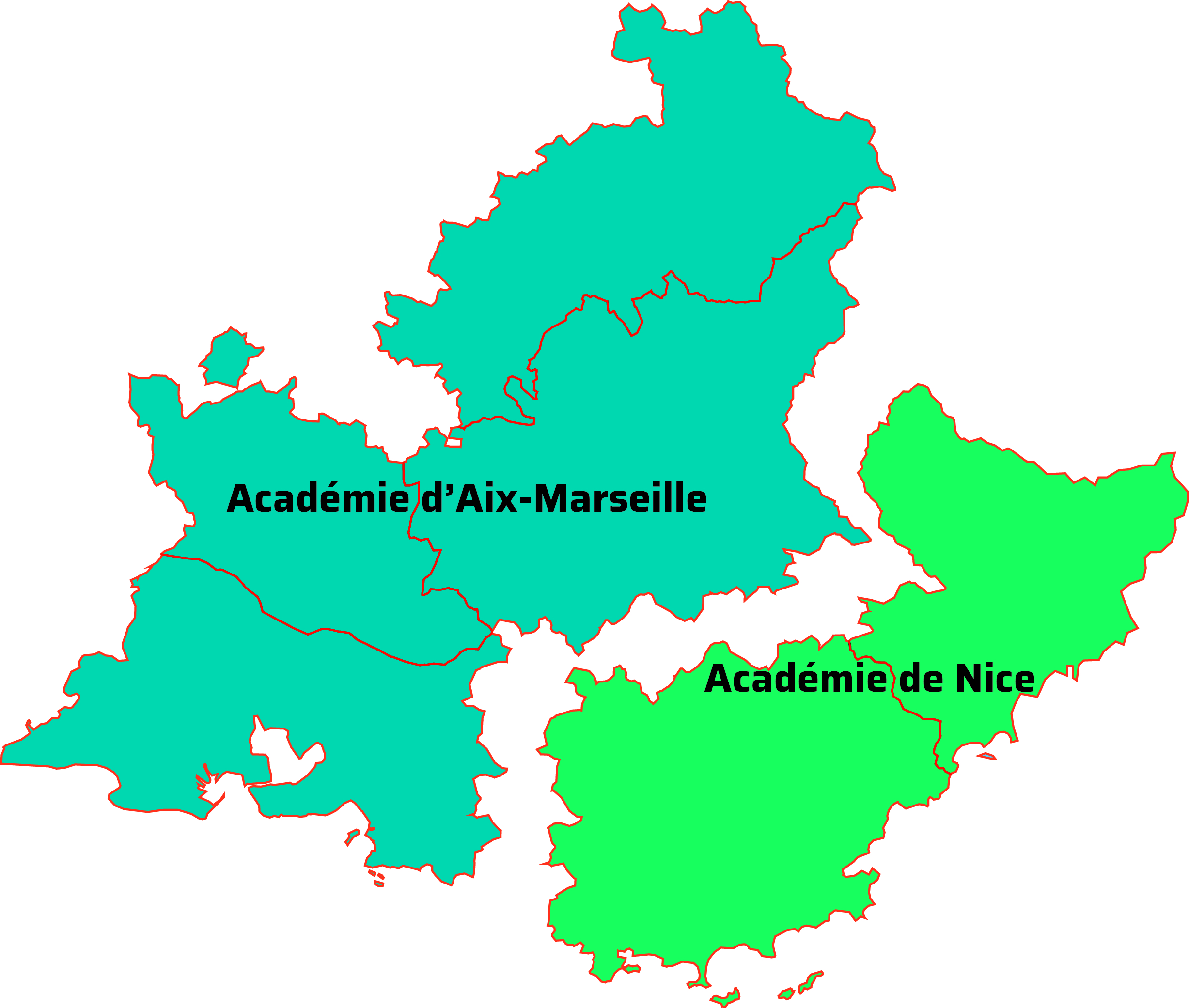La Region Academique Provence Alpes Cote D Azur Academie D Aix Marseille