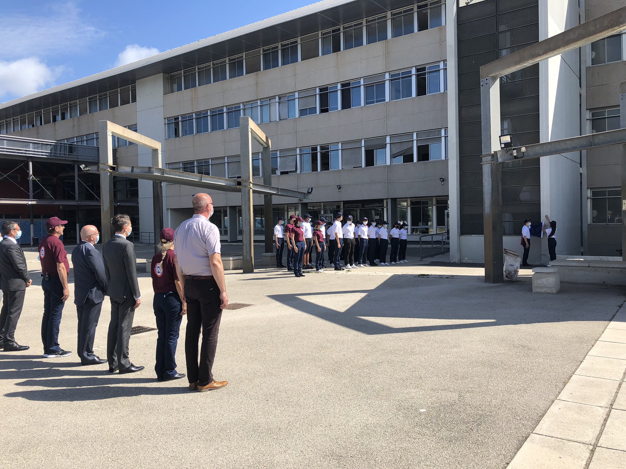 SNU 2021 : lancement du séjour de cohésion au lycée Hôtelier de ...