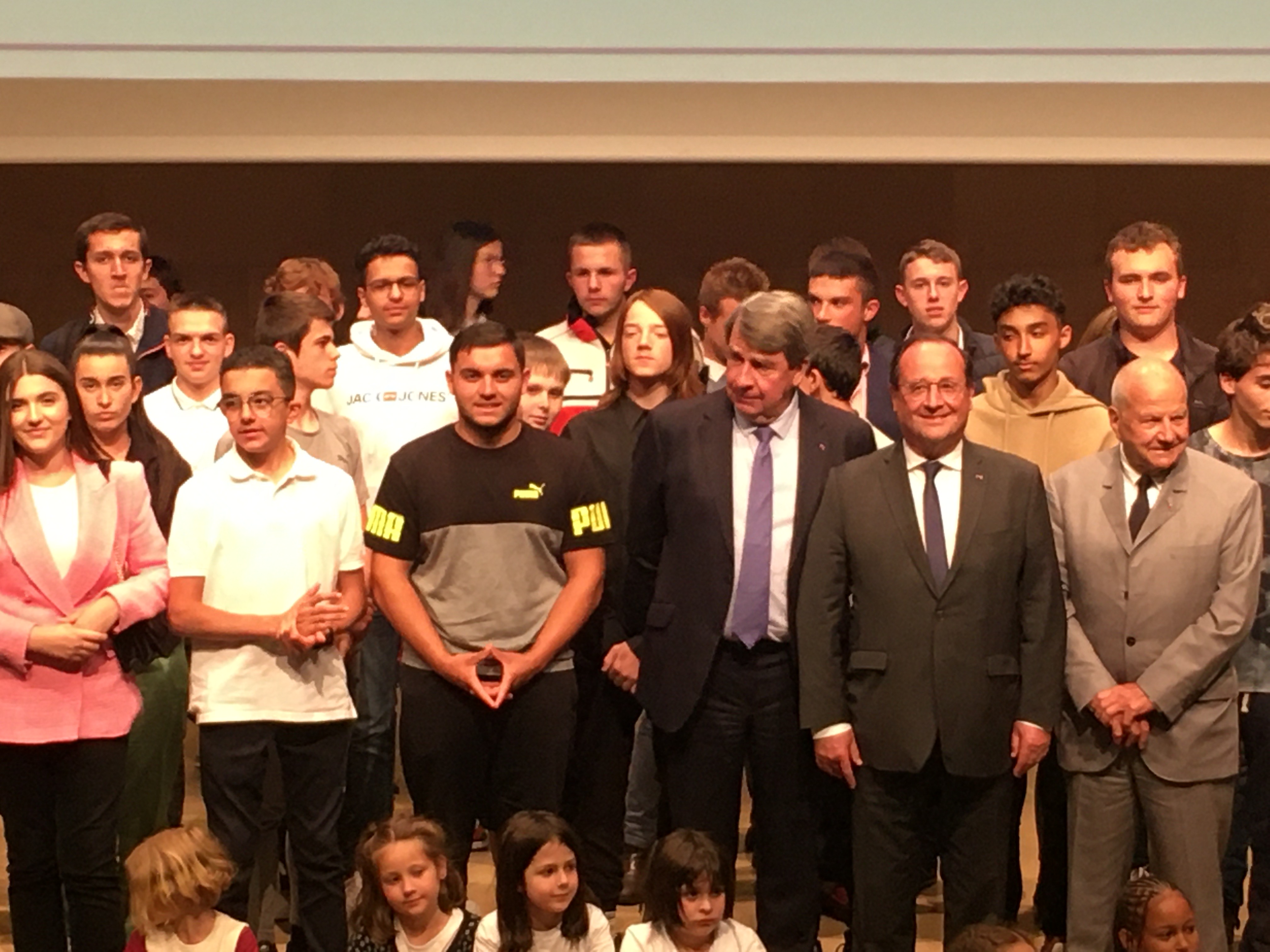 Les élèves de SEGPA du collège MontSauvy reçoivent le Prix de l’audace