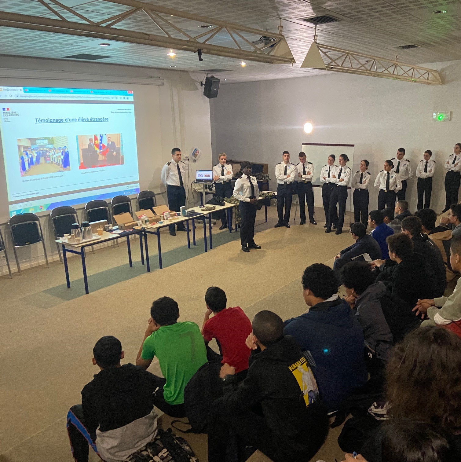 Projet SFEREEAFC et Cordée de la réussite au collège Jas de Bouffan d