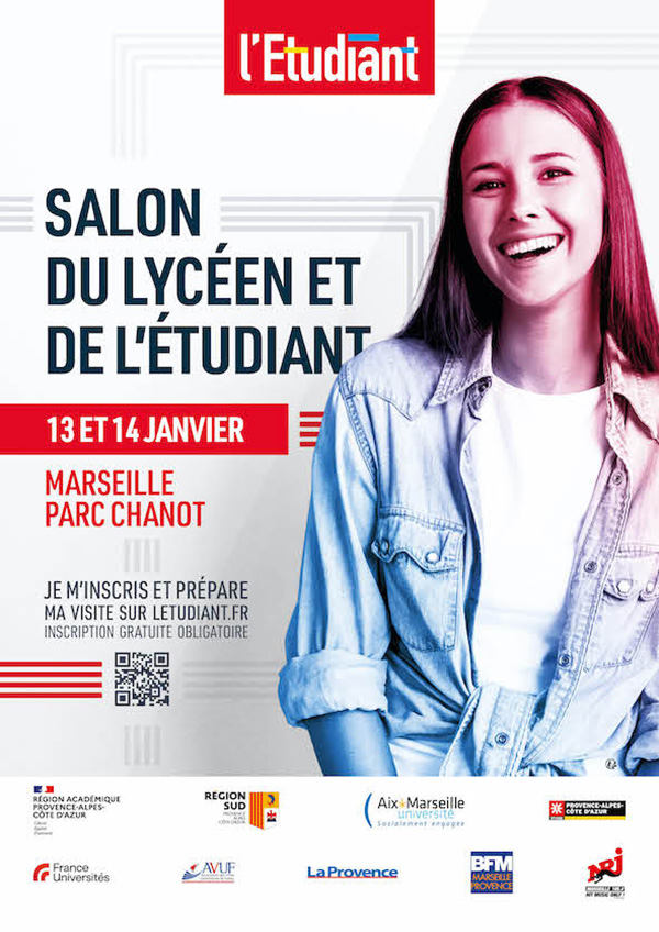Salon du lycéen et de l'étudiant 13 et 14 janvier 2023 Académie d
