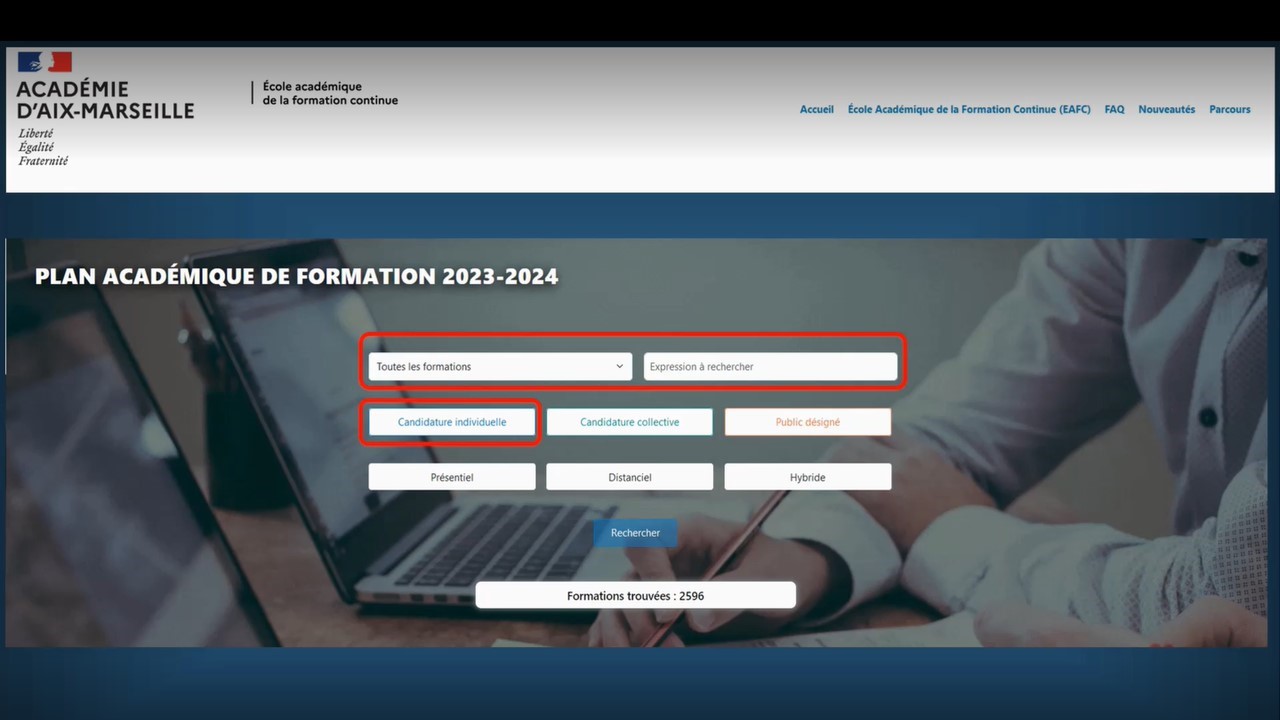Publication du plan académique de formation 2024-2025 | Académie d'Aix