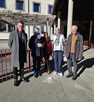 Visite de l'école de la Gare par Monsieur MEISS, DASEN des Hautes-Alpes