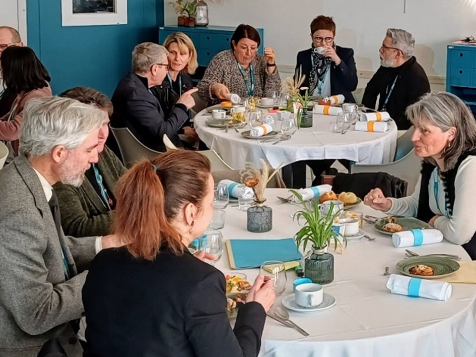 petit déjeuner des réseaux vue participants