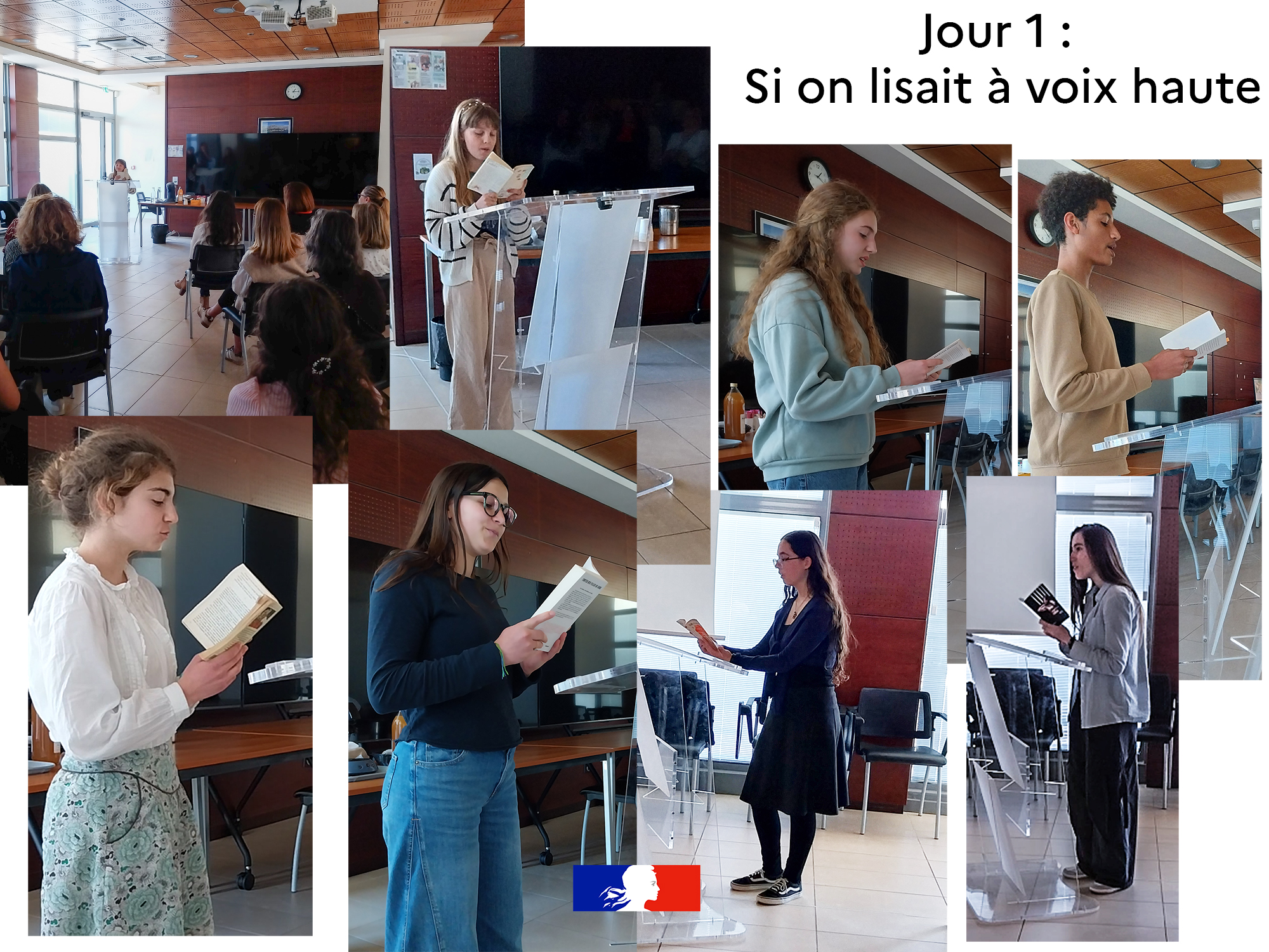 Semaine des lettres : Jour 1 - Lecture à voix haute