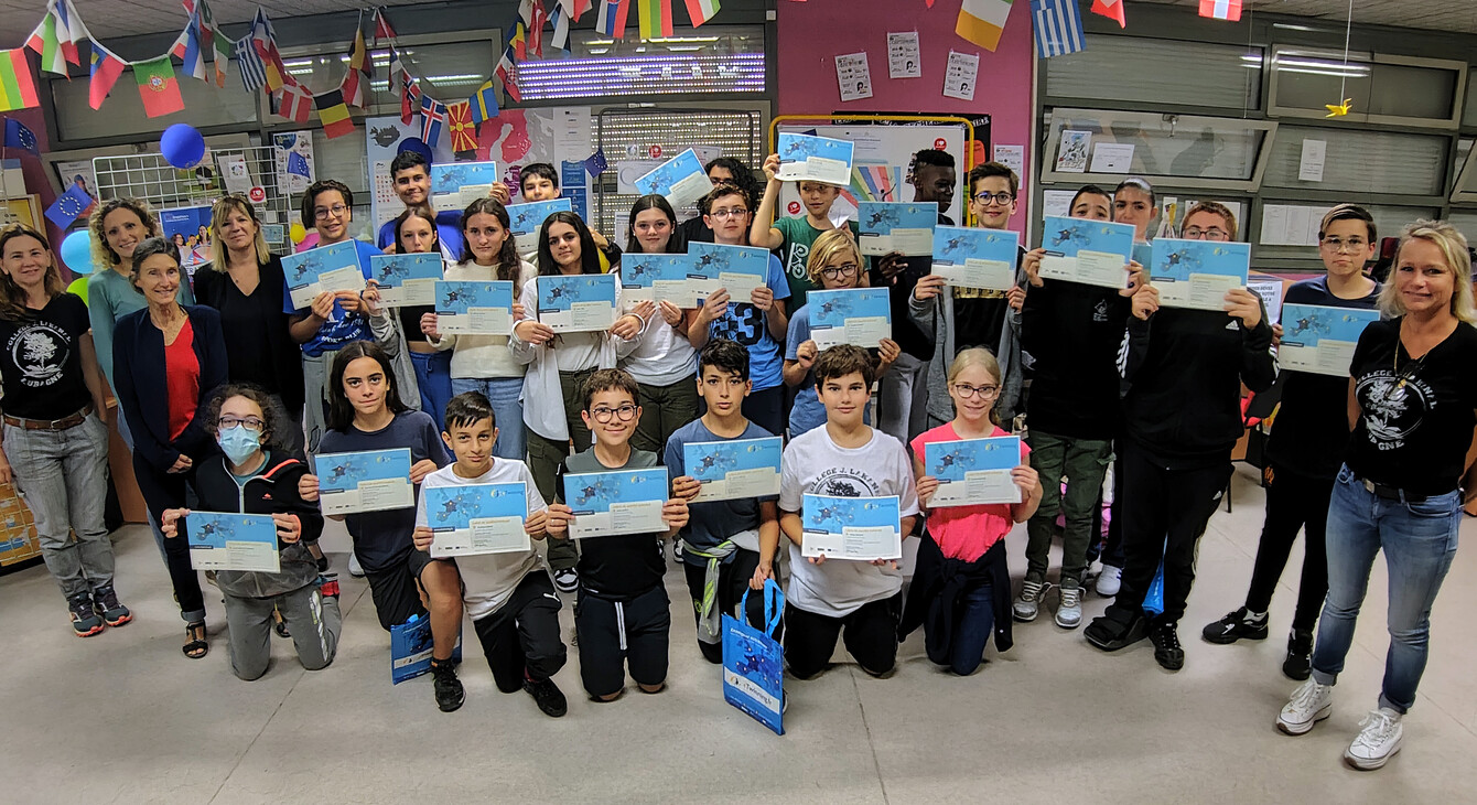 Célébration des ErasmusDays au collège Lakanal d'Aubagne Académie d