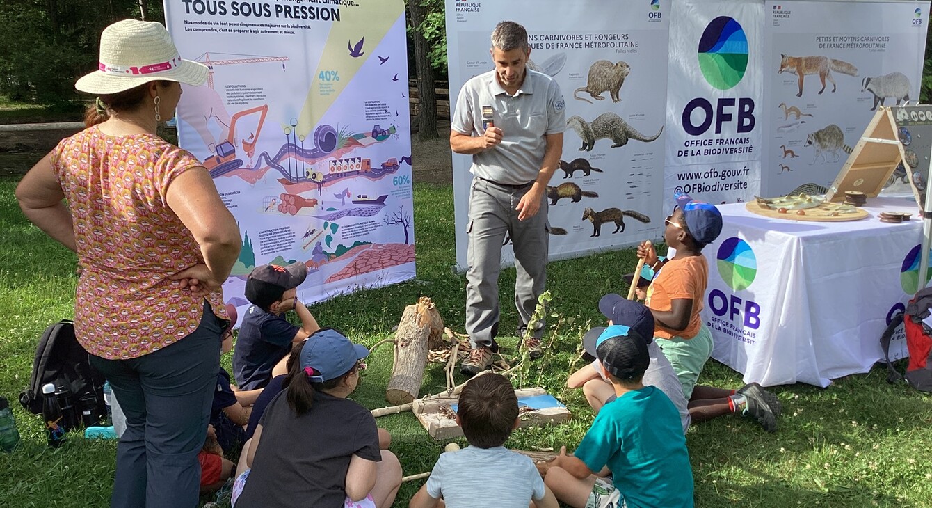 Atelier dispensé par l'office français de la biodiversité