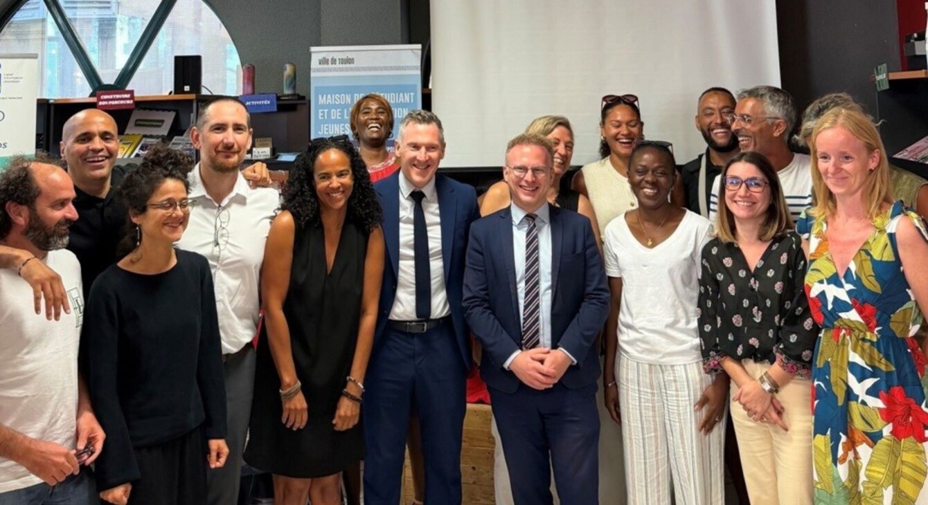 Venue du délégué interministériel à la jeunesse à toulon le 24 juillet 2026