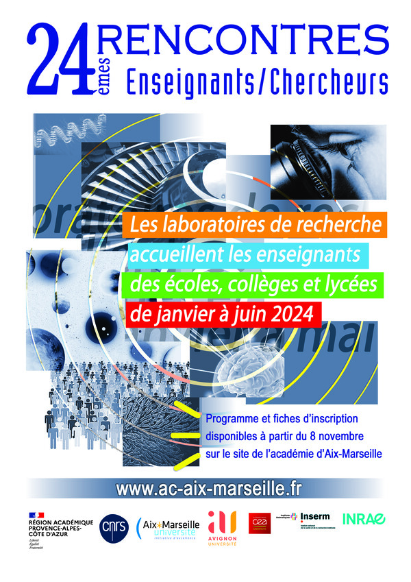 Affiche 24èmes Rencontres enseignants-chercheurs