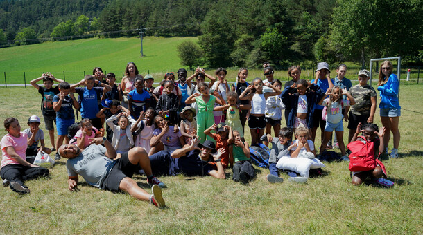 photo de groupe colos apprenantes 2022