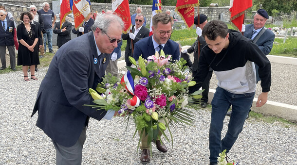 Carrés Militaires Inauguration