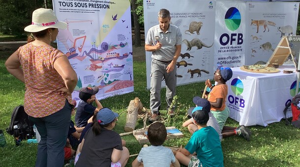 Atelier dispensé par l'office français de la biodiversité