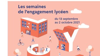 Affiche semaine engagement lycéen