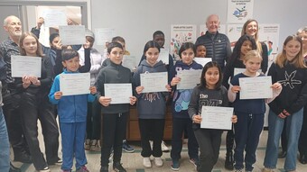 Lauréats du diplôme Delf Prim reçus à la DSDEN 05