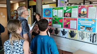 Atelier lors de la journée de la biodiversité au collège de La Bâtie Neuve le 29 mai 2026