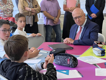 école maternelle Albert Camus à Orange