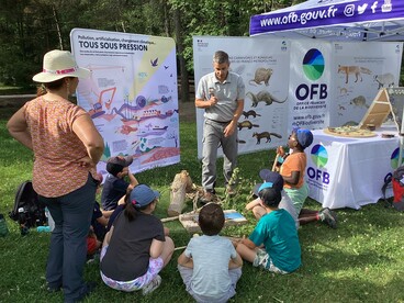 Atelier dispensé par l'office français de la biodiversité